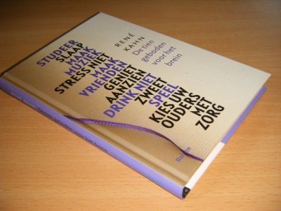 Boek met de titel: De tien geboden voor het brein