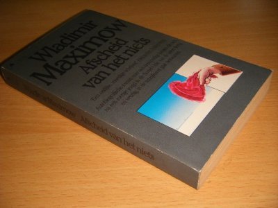 Boek met de titel: Afscheid van het niets