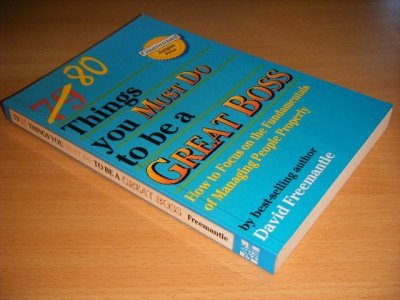 Boek met de titel: 80 Things You Must Do to be a Great Boss
