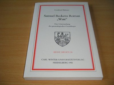 Boek met de titel: Samuel Becketts Roman Watt