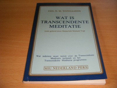Boek met de titel: Wat is transcendente meditatie