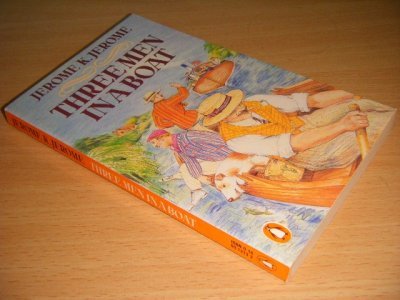 Boek met de titel: Three Men in a Boat. To say nothing of the dog!