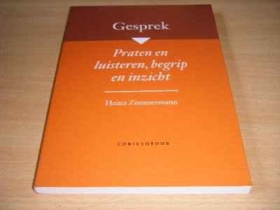 Tweedehands boek: Gesprek van auteur Heinz Zimmermann - Paperback, in goede staat.