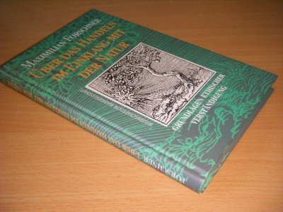 Boek met de titel: Uber das Handeln im Einklang mit der Natur