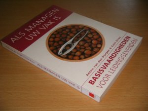 Boek met de titel: Als managen uw vak is 