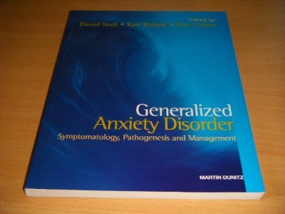 Boek met de titel: Generalised Anxiety Disorders