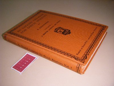 Boek met de titel: An English grammar for Dutch students