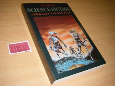 Boek met de titel: De beste science fiction verhalen van het jaar.