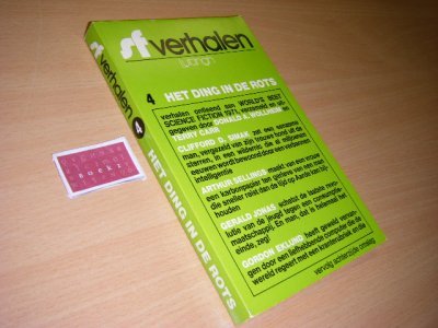 Boek met de titel: Het ding in de rots