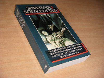 Tweedehands boek: Spannende science fiction, verhalen. van auteur Waugh, Charles G. Samengesteld door. - Dikke paperback met wat leesvouwtjes in de rug zie foto. Sciencefiction verhalen van ondermeer Agatha Christie, Micke Spillane e.a.