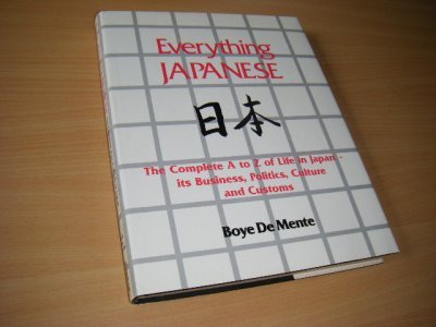 Boek met de titel: Everything Japanese. The complete A to Z of Life in Japan.