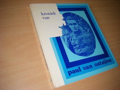 Boek met de titel: Kroniek van Paul van Ostaijen, 1896-1928