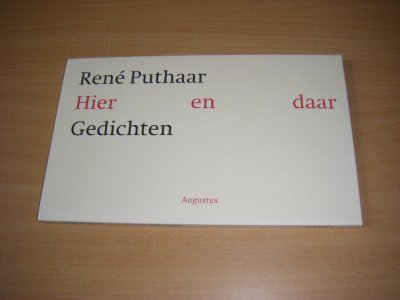 Boek met de titel: Hier en daar. 