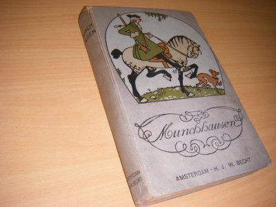 Boek met de titel: Munchhausen. 