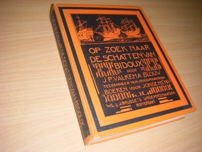 Boek met de titel: Op zoek naar de schatten van Bidoux