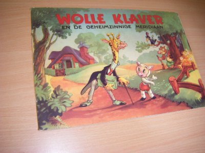 Boek met de titel: Wolle Klaver en de geheimzinnige meridiaan