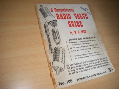 Tweedehands boek: A Comprehensive Radio Valve Guide. van auteur W.J. May - Radiolampen gids. In het Engels.Boekje is in slechte staat. W.A.F.