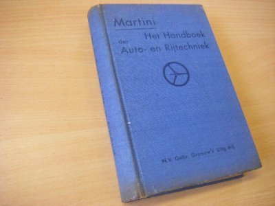 Tweedehands boek: Het handboek der auto- en rijtechniek.  van auteur Dominicus van den Berg - Linnengebonden uitgave met een kreuk in het voorste schutblad en donkere verkleuring onderaan de rug. Verder in redelijke staat.