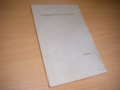 Boek met de titel: Onderzoeken over de reuk.