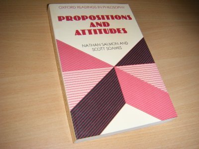 Boek met de titel: Propositions and Attitudes