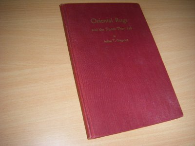 Tweedehands boek: Oriental Rugs and the Stories They Tell van auteur Gregorian, Arthur T.  - Eerste druk van de Engelstalige boek over oosterse tapijten. Gebonden, geen omslag. 