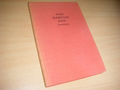 Boek met de titel: Elementary Logic