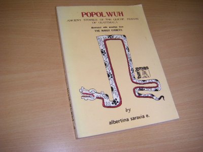 Boek met de titel: Popol Wuh