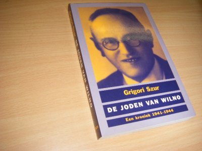 Boek met de titel: De joden van Wilno. 
