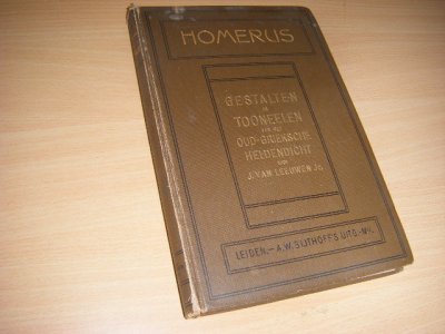 Boek met de titel: Homerus. Gestalten en Tooneelen van het oud-Grieksche heldendicht