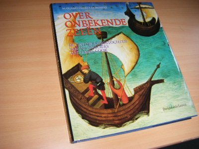 Boek met de titel: Over onbekende zeeen