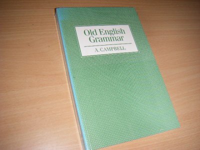 Boek met de titel: Old English grammar