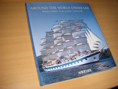 Boek met de titel: Around the World Under Sail.