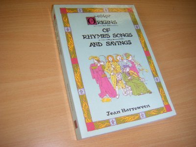 Tweedehands boek: Origins of Rhymes, Songs and Sayings van auteur Harrowven, Jean - Engelstalige paperback, als nieuw. 