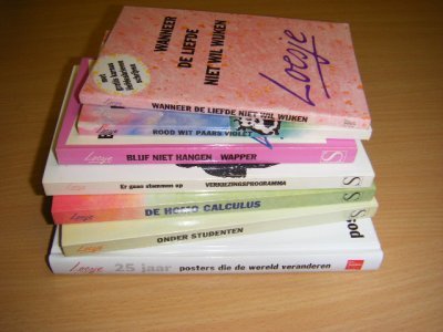 Boek met de titel: Zeven boekjes van Loesje [niet los te koop]