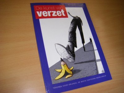 Tweedehands boek: De kunst van verzet van auteur Cartoonisten wereldwijd - Paperback, als nieuw