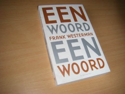 Boek met de titel: Een woord een woord