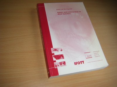 Boek met de titel: Input and Interaction in Deaf Families