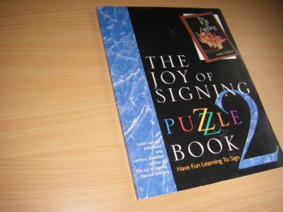 Boek met de titel: The Joy of Signing Puzzle Book 2