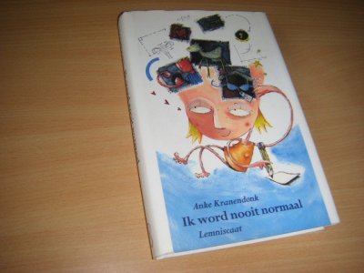 Boek met de titel: Ik word nooit normaal