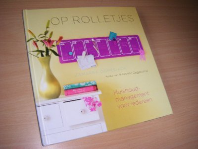 Boek met de titel: Op rolletjes