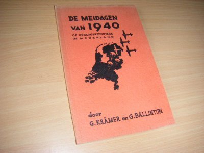Boek met de titel: De meidagen van 1940 