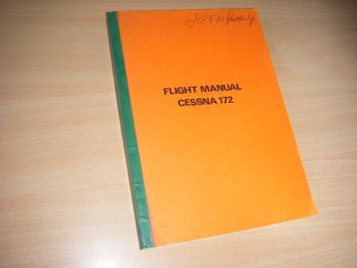 Boek met de titel: Aircraft Flight Manual Reims Cessna F 172 N