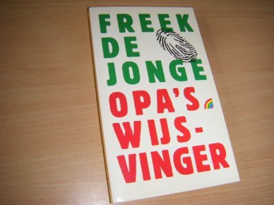 Boek met de titel: Opa s wijsvinger
