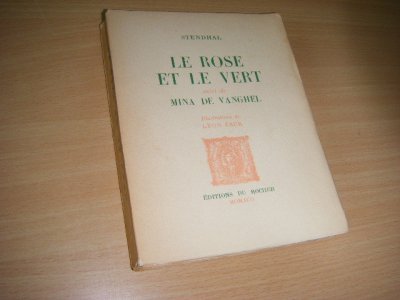 Boek met de titel: Le rose et le vert