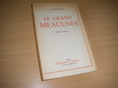 Boek met de titel: Le Grand Meaulnes