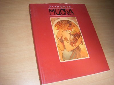 Tweedehands boek: Alphonse Mucha van auteur Mucha, Sarah  - Gebonden met stofomslag, 30 cm., Stukje uit het voorste schutblad, in zeer goede staat. Engelse tekst. 