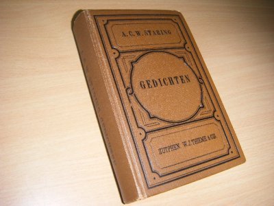 Tweedehands boek: Gedichten van auteur Staring, A.C.W.  - Gebonden uitgave in zeer nette en goede staat. 
