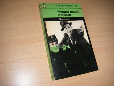 Boek met de titel: Maigret meets a milord