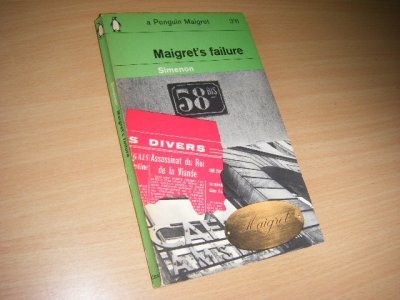 Tweedehands boek: Maigrets failure van auteur Simenon - Engelstalige paperback, in goede staat. 
