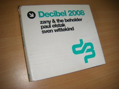 Tweedehands boek: Decibel 2008 van auteur Zany & the Beholder; Paul Elstak, Sven Wittekind - 3CDset, compleet